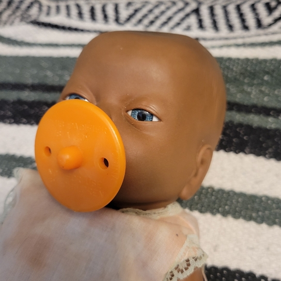 Doll Newborn Baby Girl Anatomically Correct  African American Hospital Blue Eyes - Picture 10 of 16